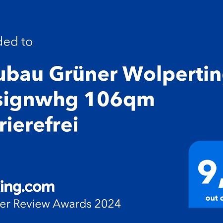 Appartamento Neubau Gruener Wolpertinger Designwhg 106Qm Barrierefrei Breitbrunn am Chiemsee Esterno foto