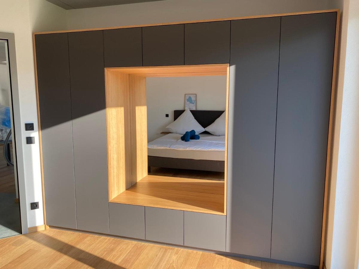 Appartamento Neubau Gruener Wolpertinger Designwhg 106Qm Barrierefrei Breitbrunn am Chiemsee Esterno foto